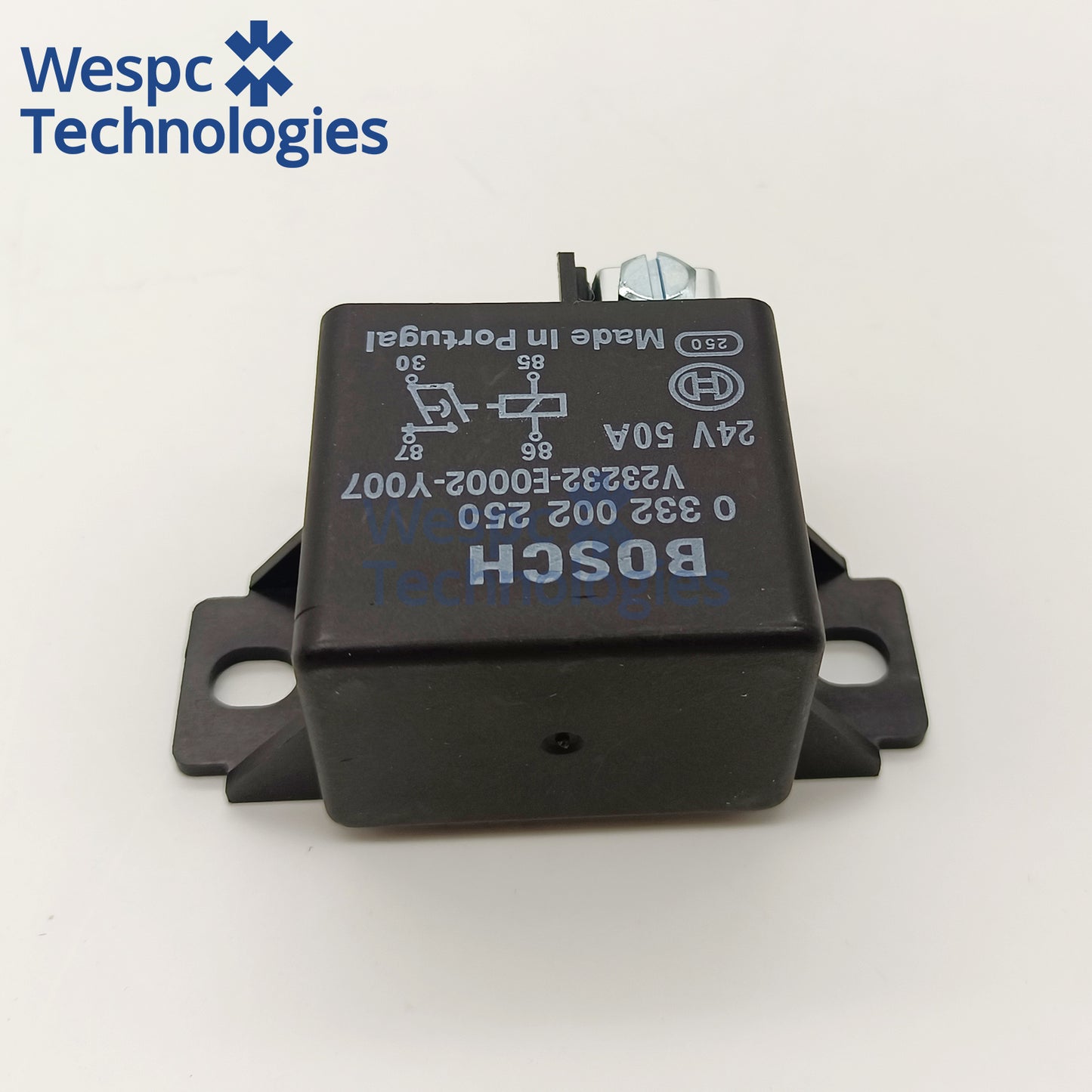 Bosch 0332002250 24V DC 50A SPST 4Pin Normally Open Heavy Duty Power Relay For Truck Excavator Generator