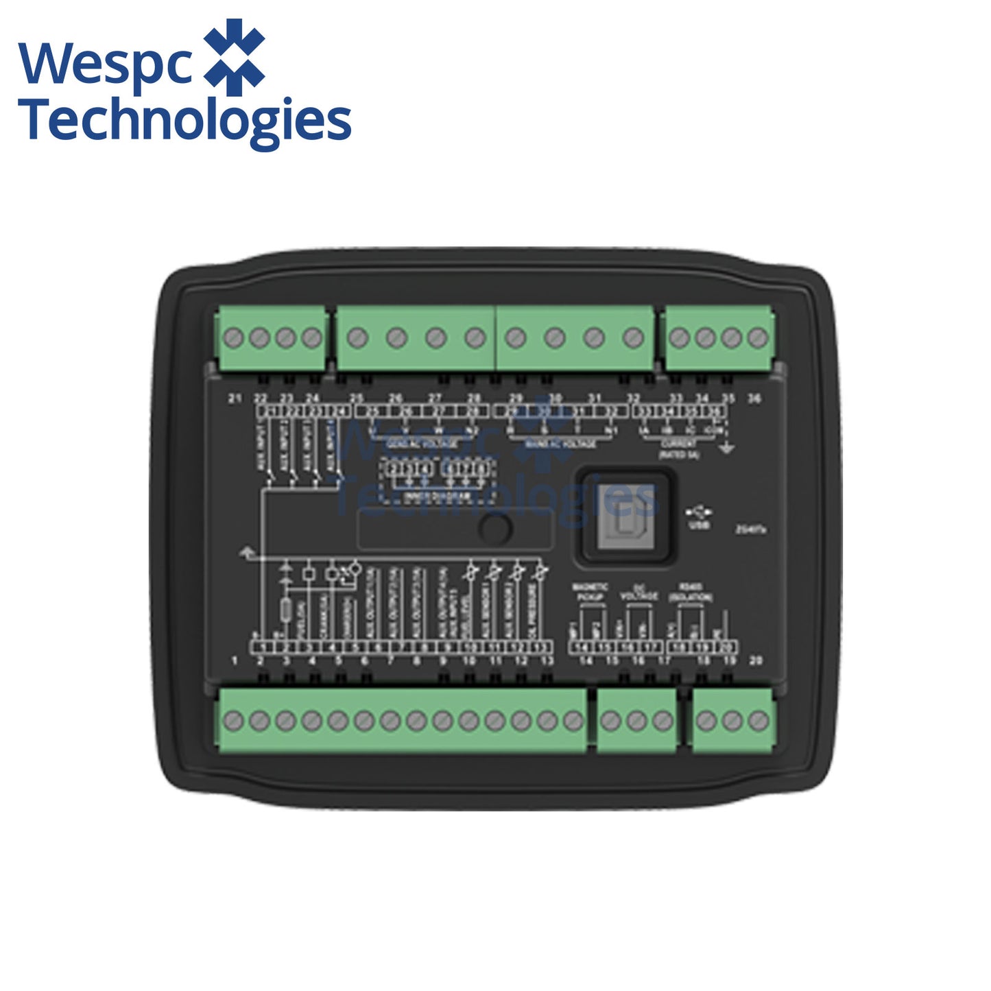 Original Smart Gen HGM4020T Generator controller ATS RS485 Communication Base Station Control Module