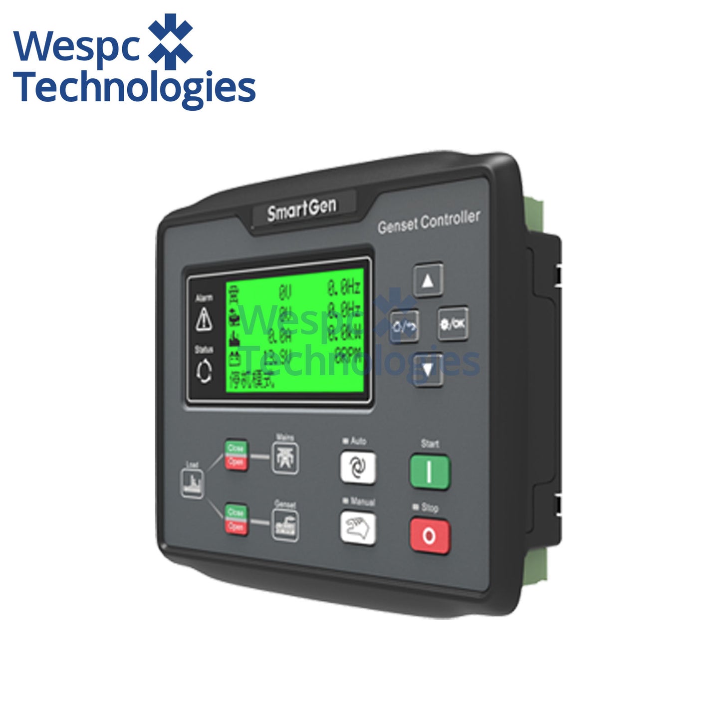 Original SmartGen HGM7220N AMF Auto Start Diesel Generator Controller Panel GPS Remote Generator