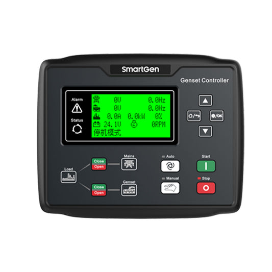 Original SmartGen HGM6120LT Automation Genset AMF Controller Remote Signal Control Panel