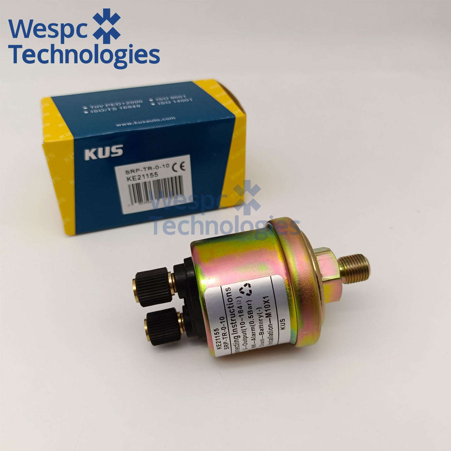 Original KUS KE21155 Oil Pressure Sensor 360-081-030-009C and 360-081-030-009K Generator Parts