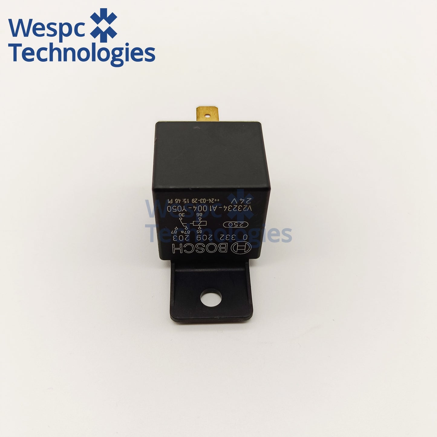 Original Bosch 0332209203 V23234-A1004-X050 24VDC 40A  Automotive Relay 5 Pin SPDT