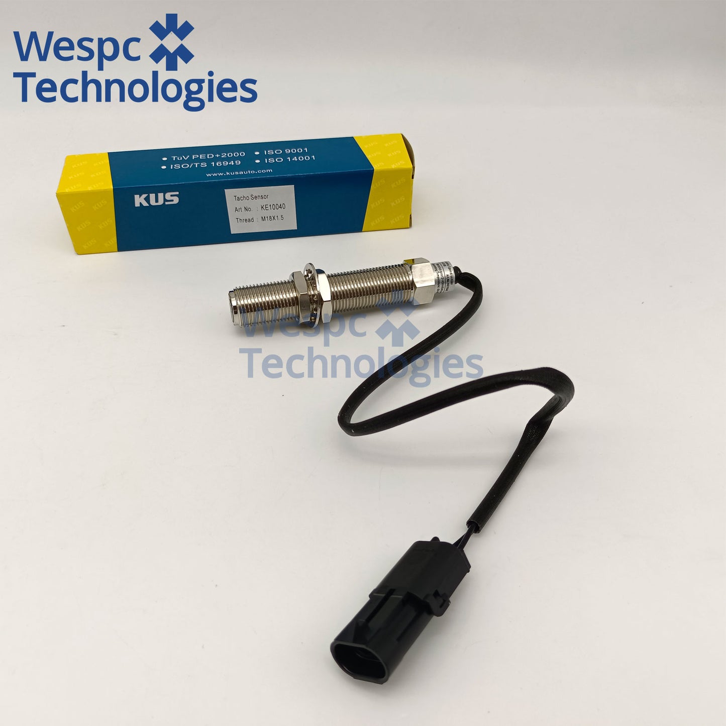 Original KE10040 Magnetoelectric Tacho Sensors M18x1.5 for Tachometer Generator Parts
