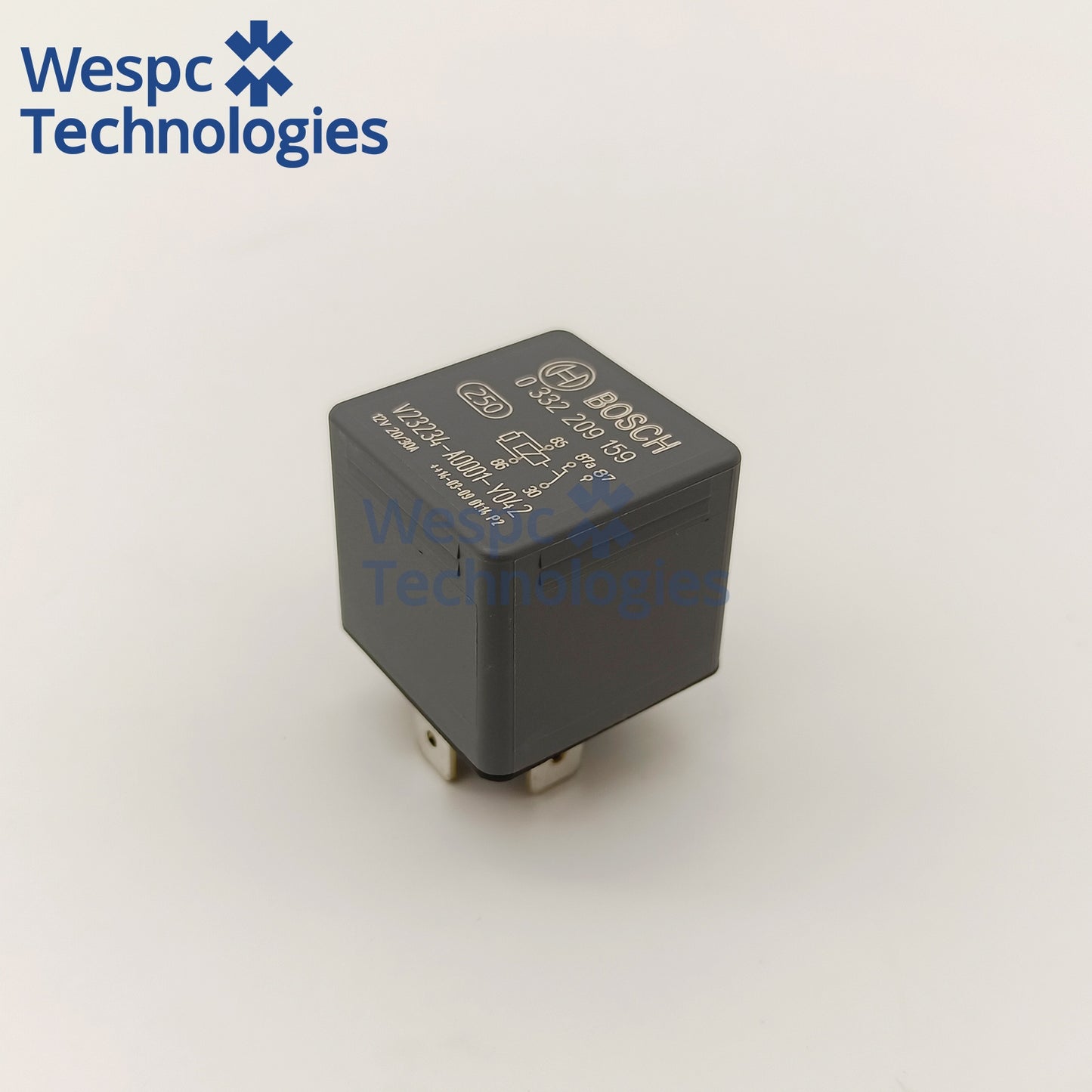 Original Bosch 0332209159 12V 20/30A 5 Pin Mini Changeover Relay