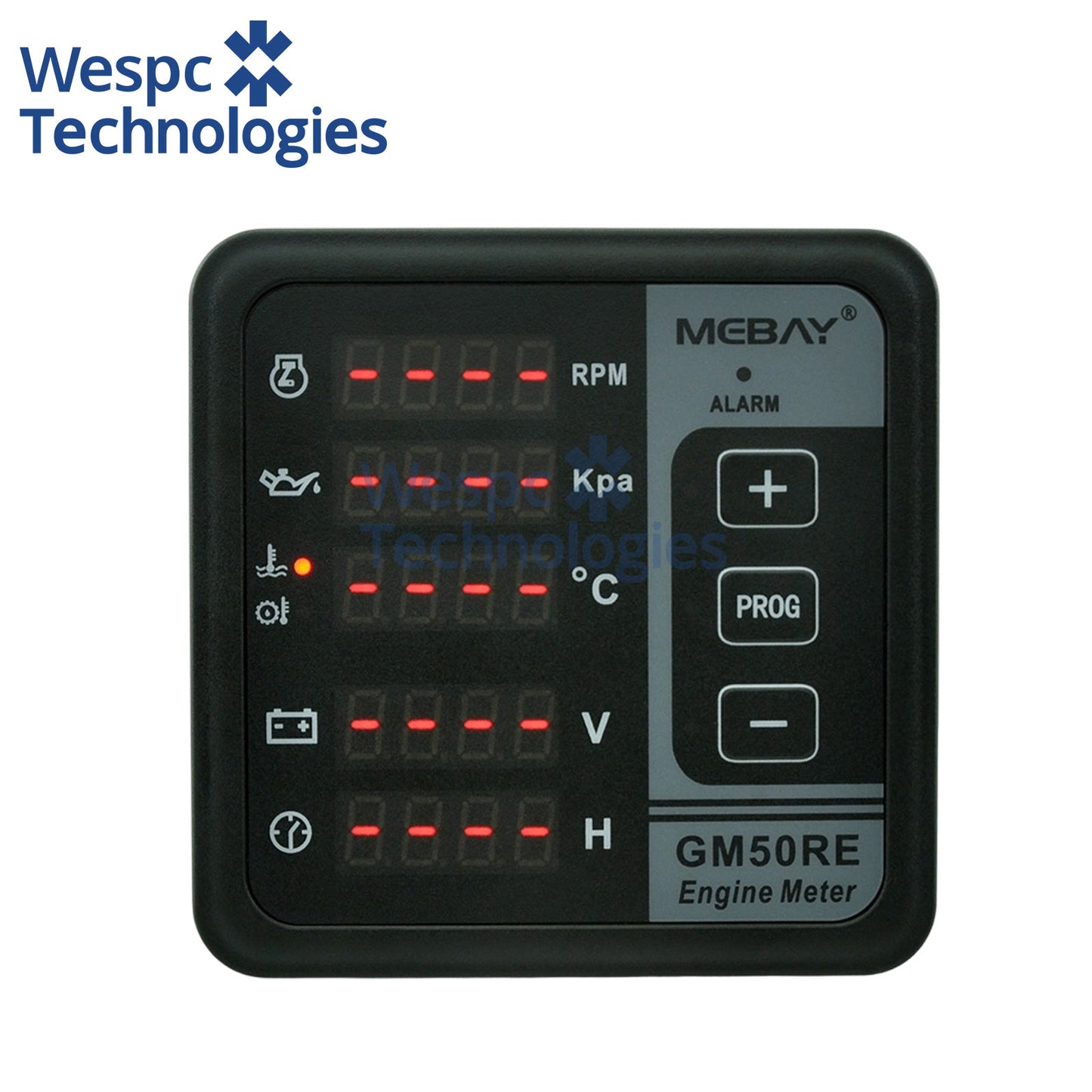 Original Mebay GM50RE Engine Long Distance Control Digital Meter Connector For RS485