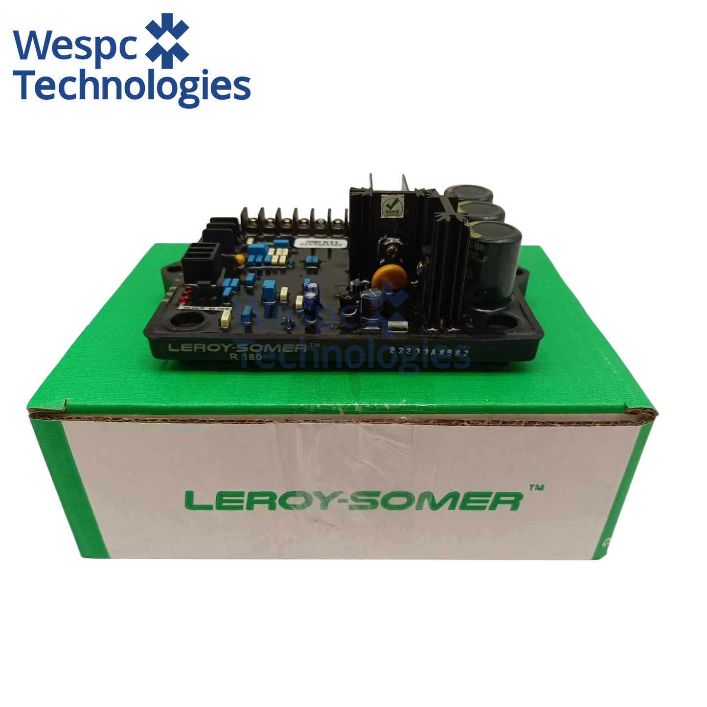Original LEROY-SOMER R180 AVR Diesel Generator Power Supply Automatic Voltage Regulator