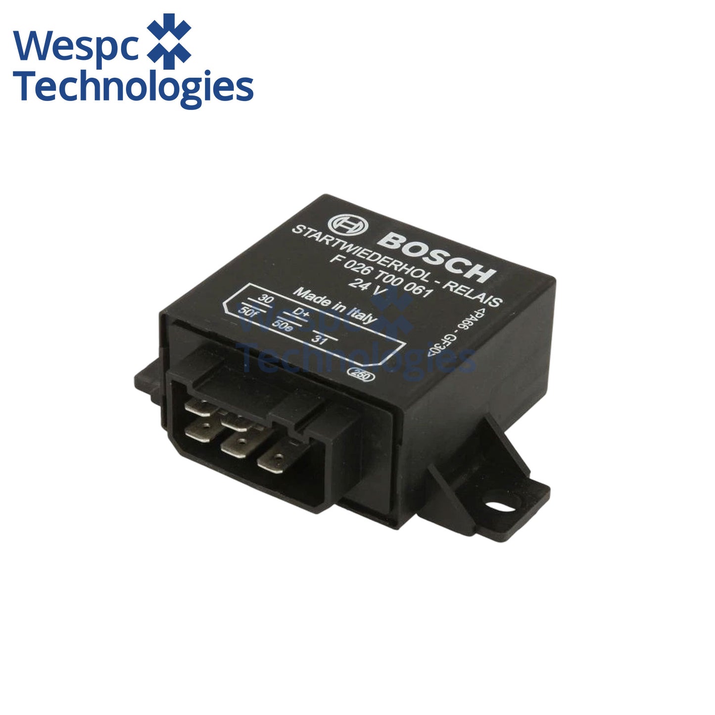 Original Bosch 0331802100 24V Repetitive Relay 5-Pin Mini Relay 24V DC 40A NO 20A NC ISO Automotive Changeover Relay
