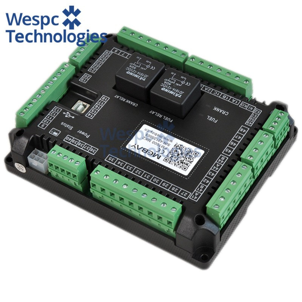 Original Mebay FM7000 MK2 Split Type Genset Controller Mainboard CAN ATS Auto Start Control Unit