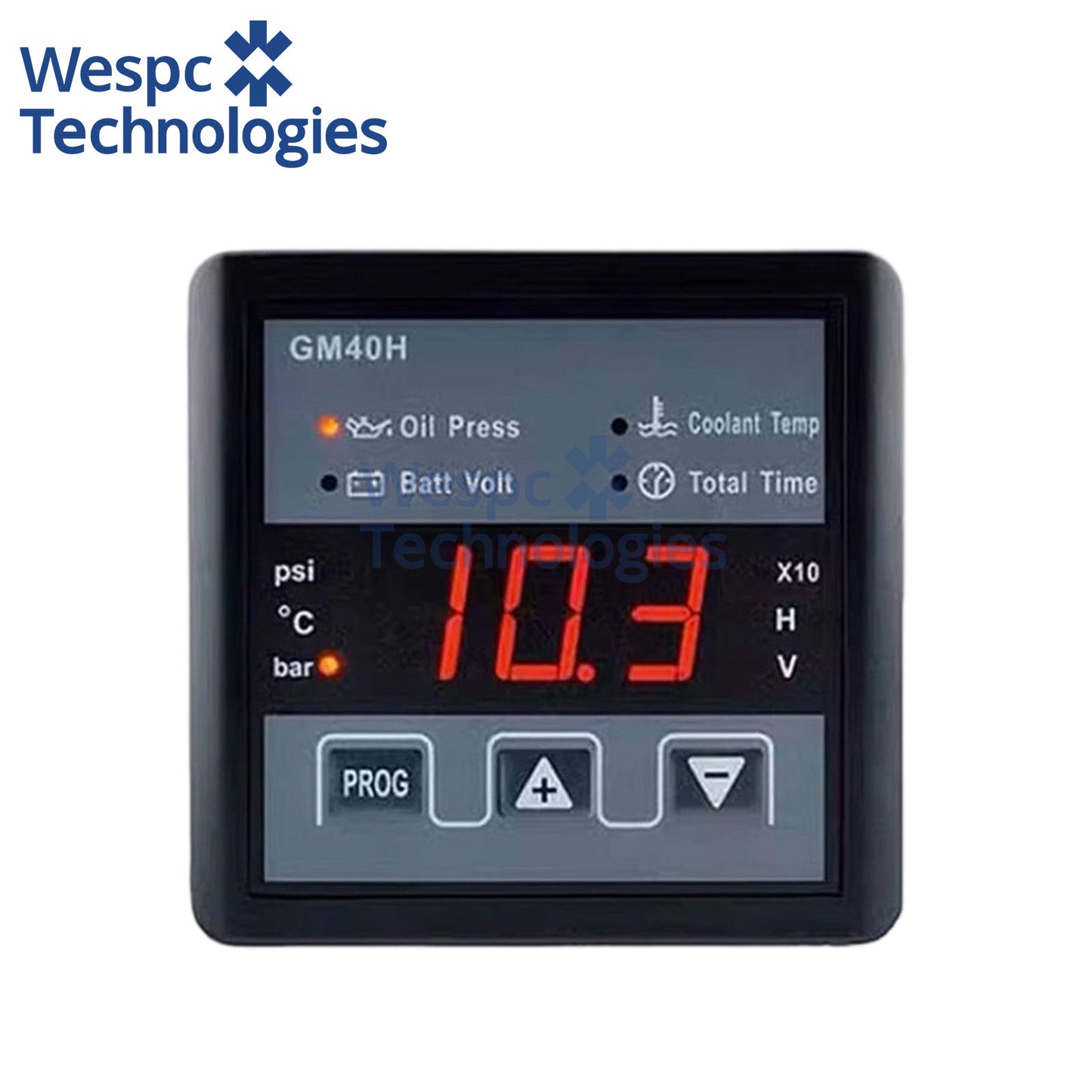 Original Multi-function Meter GM40H Water Temperature Oil Pressure Voltmeter