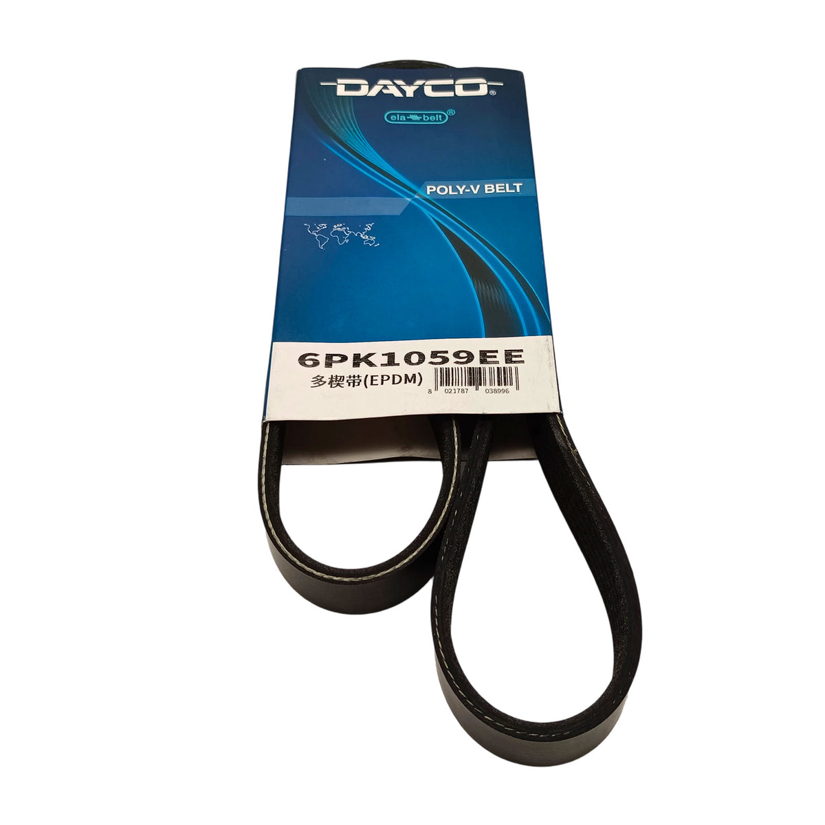 Original DAYCO 6PK1059EE Stretch Fit Serpentine Belt For Ford Focus C-MAX Volvo C30 S40 V50 Engine
