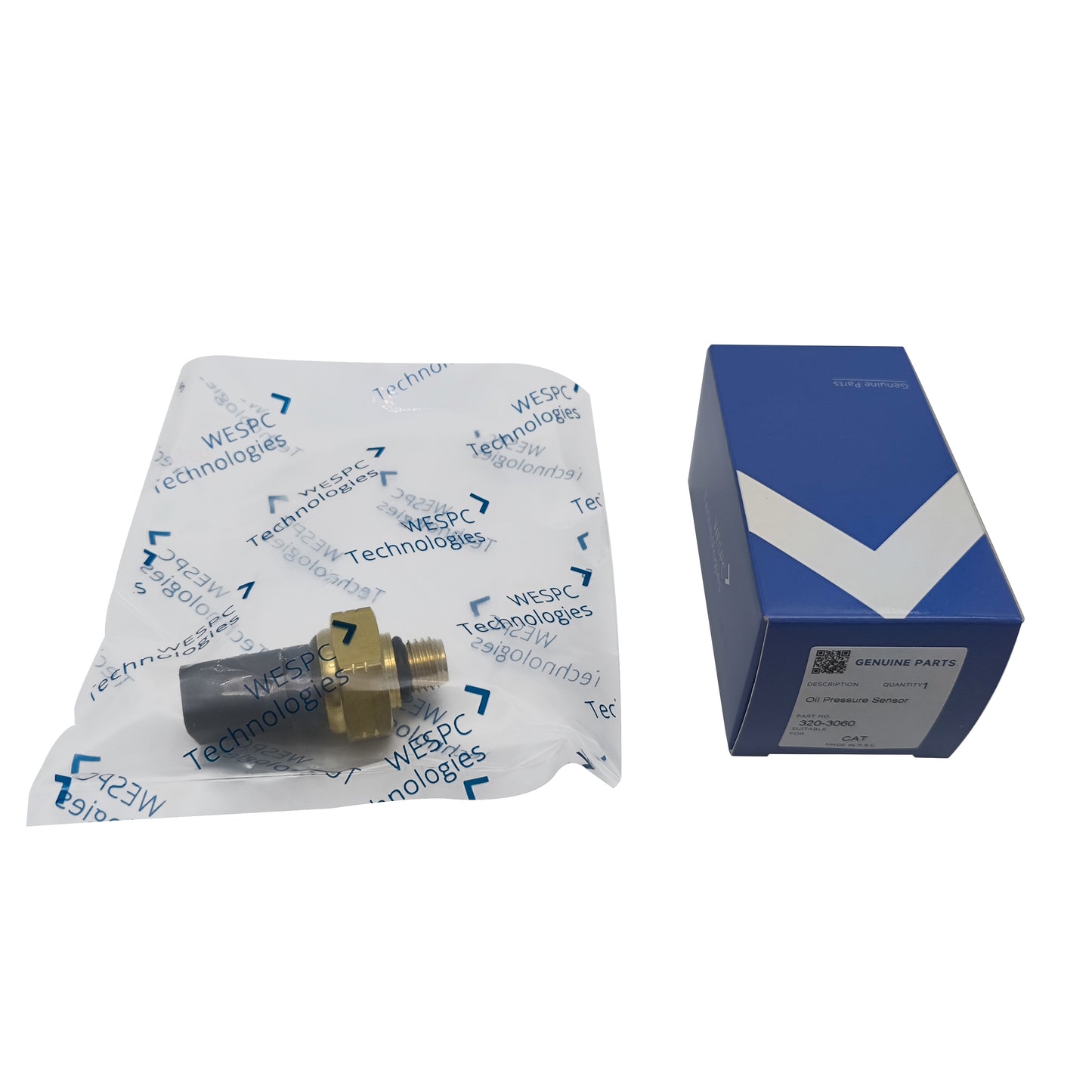 Oil Pressure Sensor 3203060 320-3060 E320D2 320D WESPC . Suitable for Caterpillar CAT C7.1 Engine Excavator Spare Parts