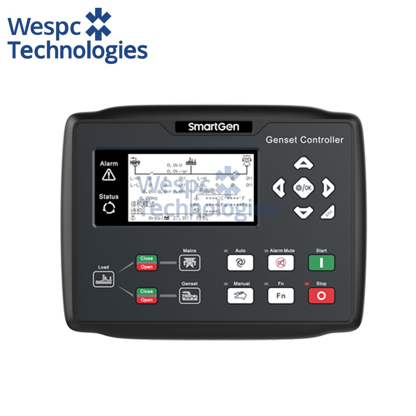 Original SmartGen HGM9420N Diesel Generator Controller 4G Network Mobile Phone APP Cloud Control