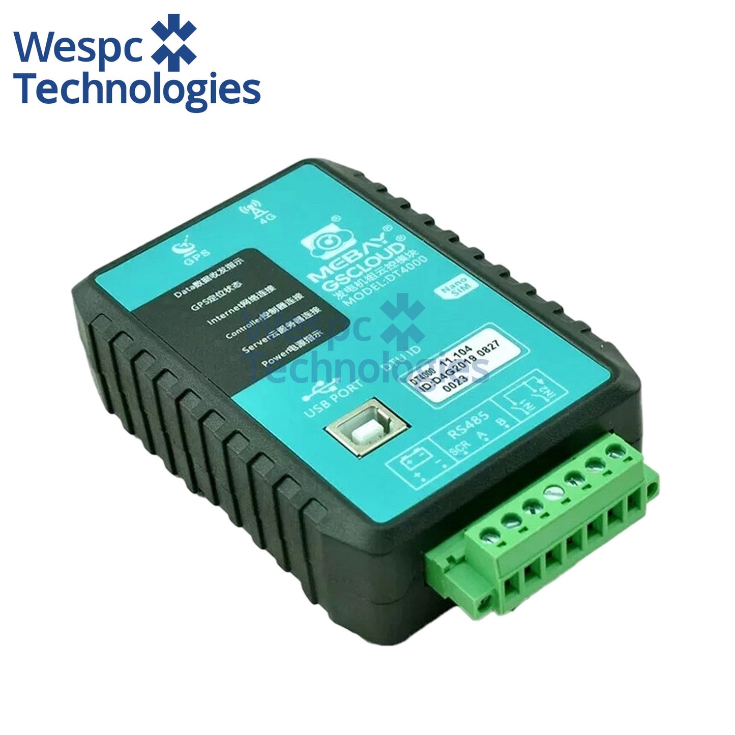 Original Mebay DT4000 Diesel Generator Controller GPS Cloud Communication Module