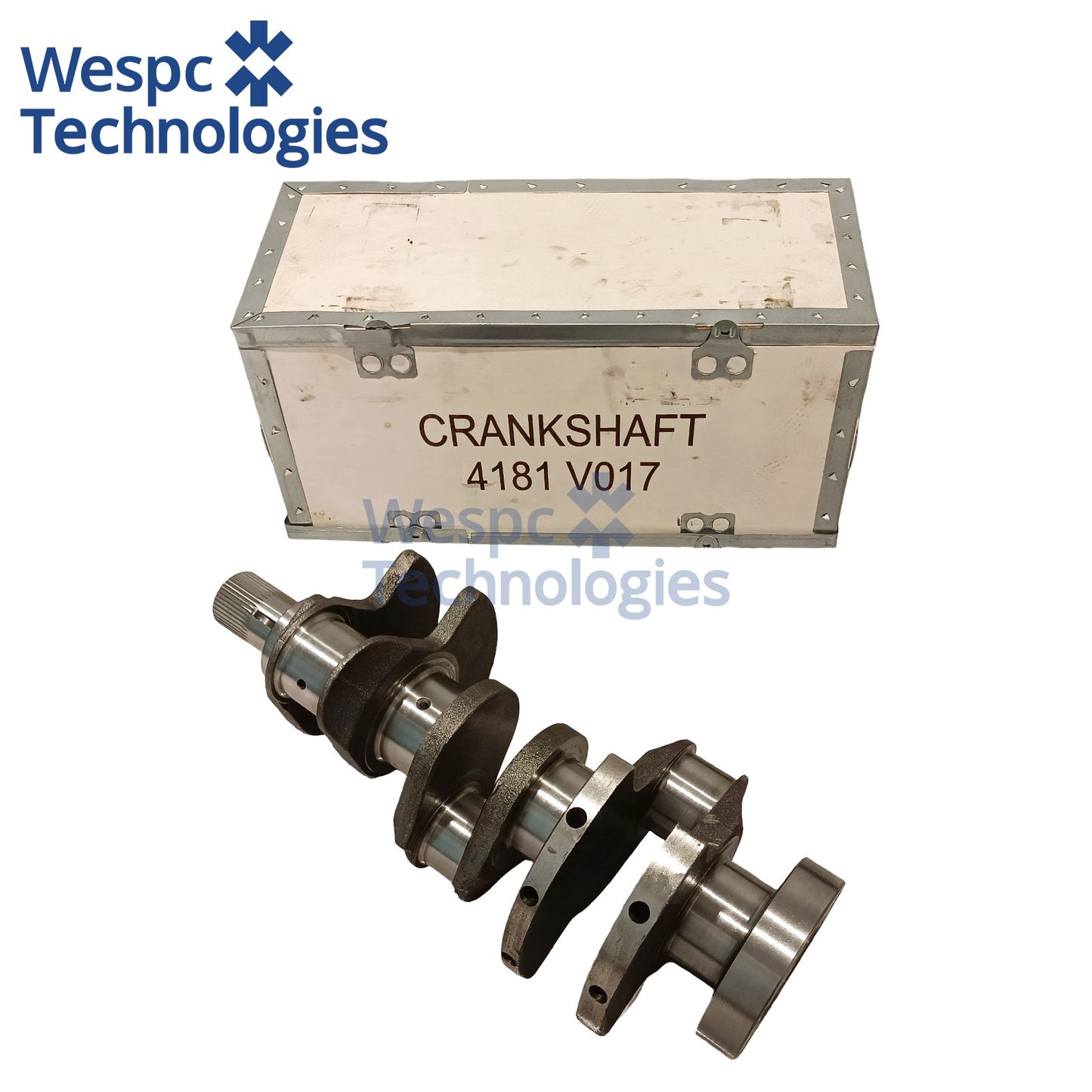 WESPC CRANKSHAFT KIT 4181V017 New for PERKINS 1103C-33T DD, 1103A-33T DK