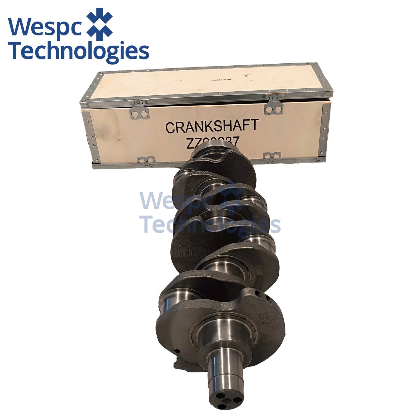 WESPC ZZ90237 Crankshaft for Perkins 1104A 1104C 1104D Diesel Engine Excavator