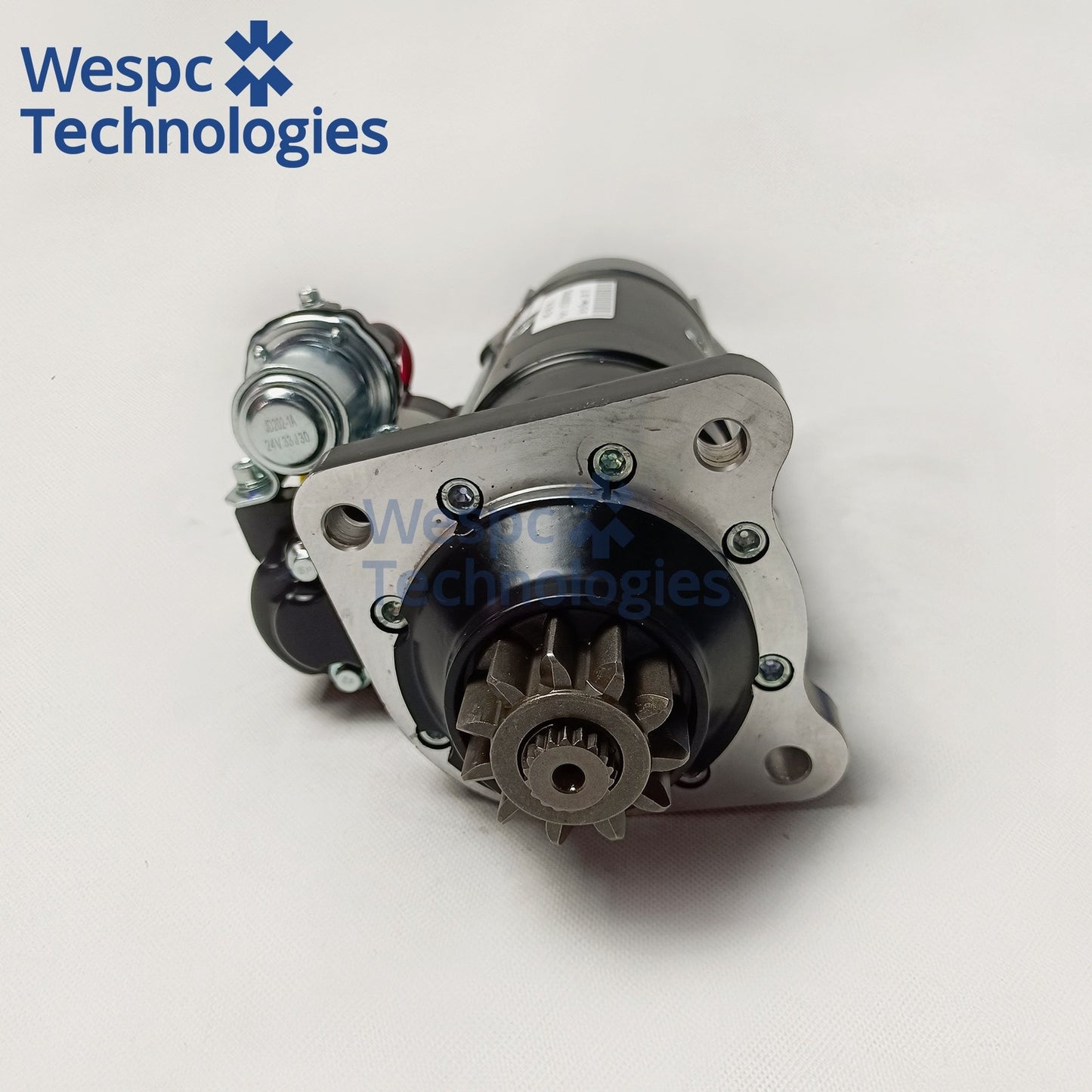 24V Starter Motor 612600090983 Engine Starting Motor Replacement for Weichai WD615 WP10 Sinotruk HOWO Shacman Truck
