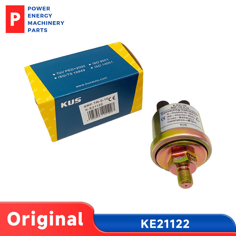 Original KUS K-E21122 Oil Pressure Sensor KE21122 With Alarm 1.4bar