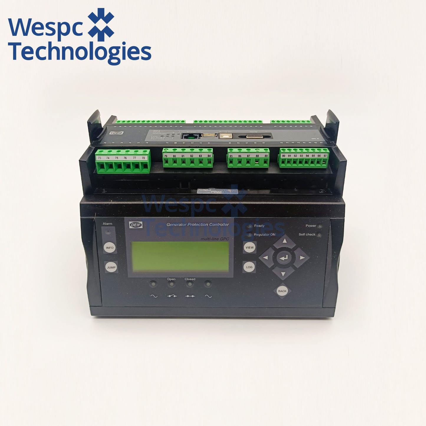 Original DEIF GPC-3 Hydro Diesel Generator Set Control Panel Spare Parts