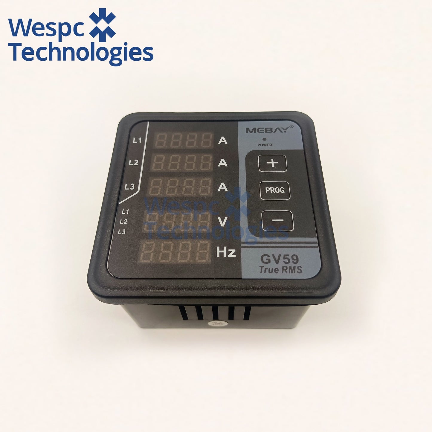 Original GV59R Mebay Generator Set Controller Multifunction Digital Meter With RS485 Port