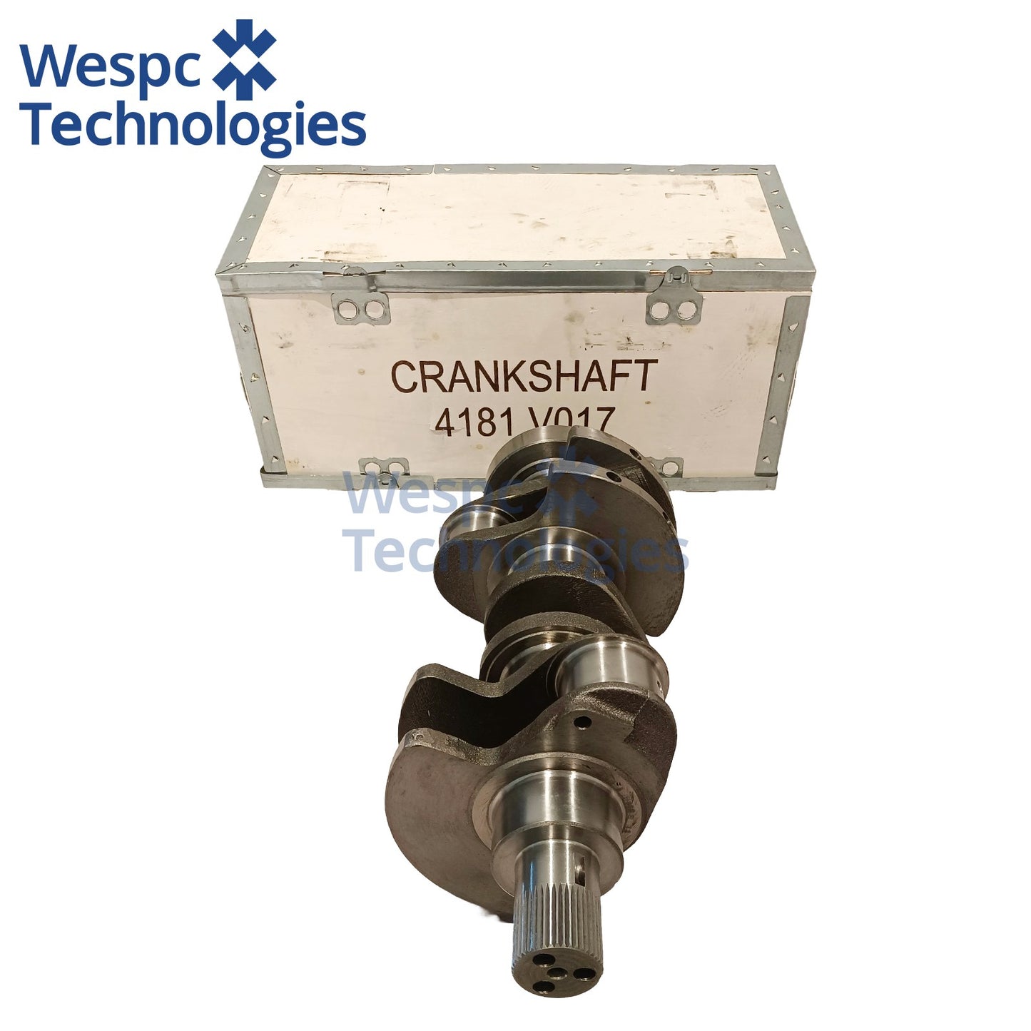 WESPC CRANKSHAFT KIT 4181V017 New for PERKINS 1103C-33T DD, 1103A-33T DK