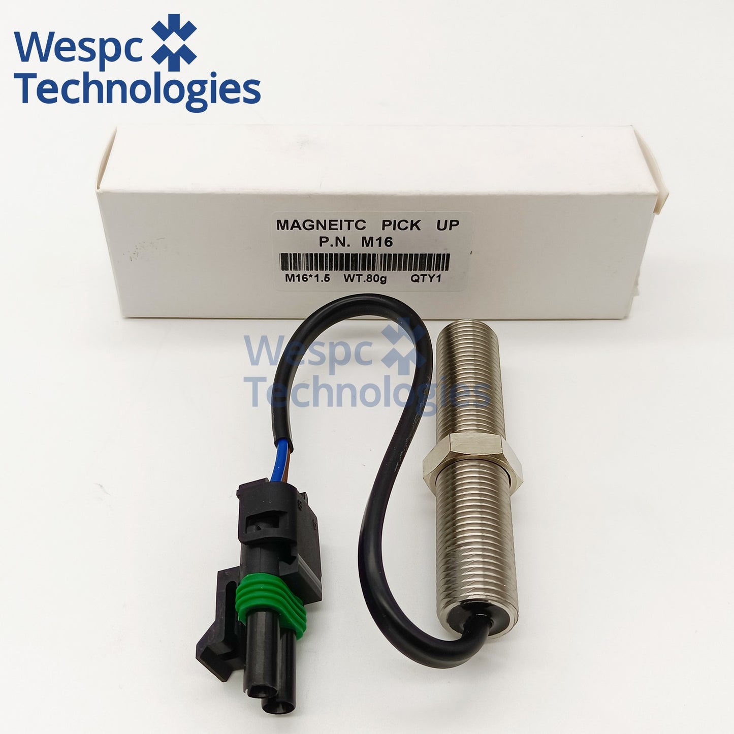 M16*1.5 MPU MSP6723 MSP6723C Generator Magnetic Pickup Speed Sensor for Engine