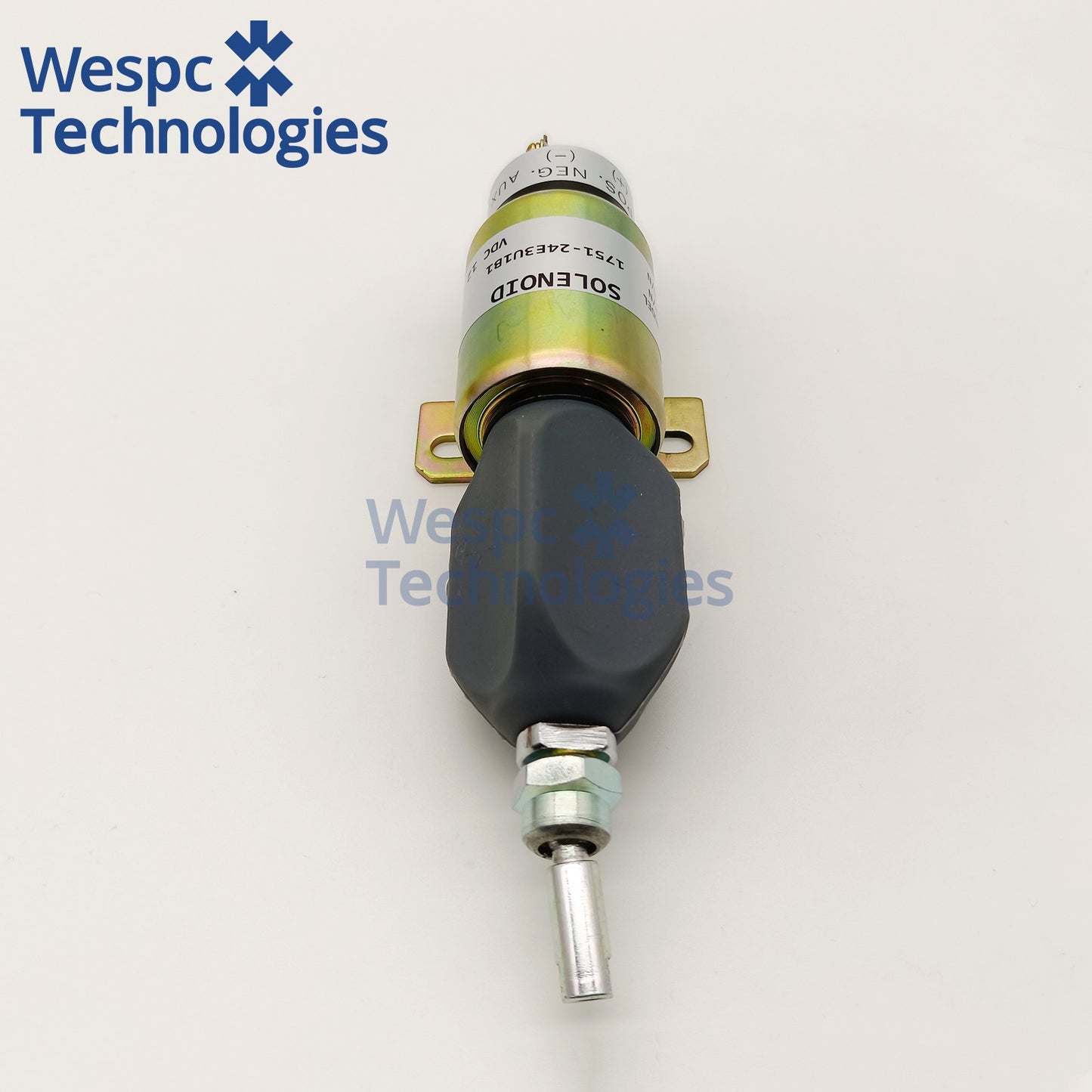 1751-24E3U1B1 Diesel Fuel Shutoff Solenoid Valve 24V Replace SA-3844 Fuel Stop Solenoid for Diesel Engine Generator