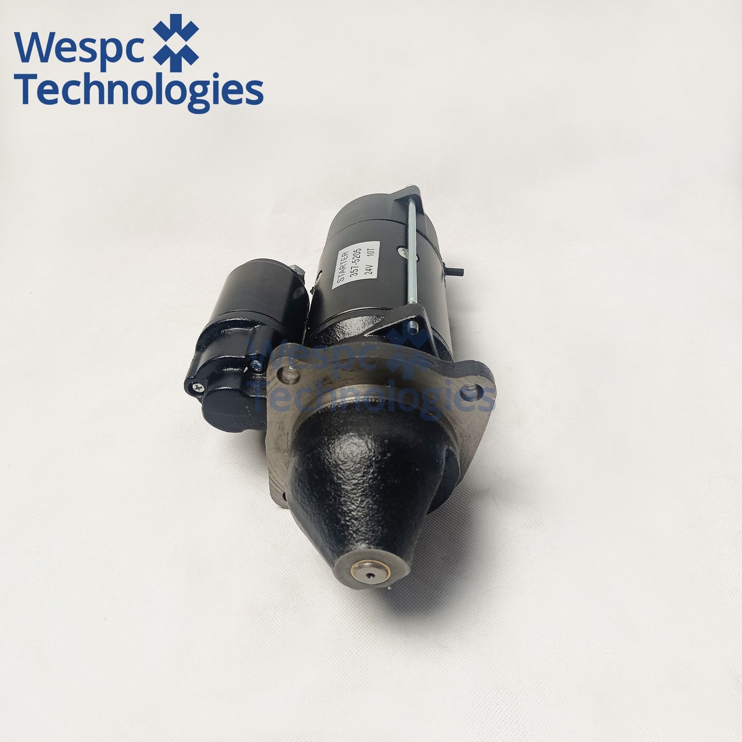 357-5205 24V Heavy Duty Starter Motor 10 Teeth Replacement for Caterpillar Excavator and Diesel 1104D 1106D C4.4 C7.1 Engine