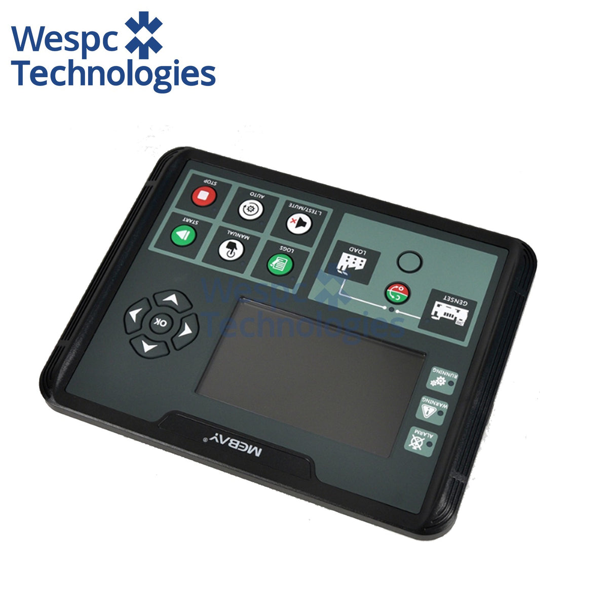 Original Mebay DC70MR MK3 Low Temperature Diesel Genset Controller Auto Start Control Panel