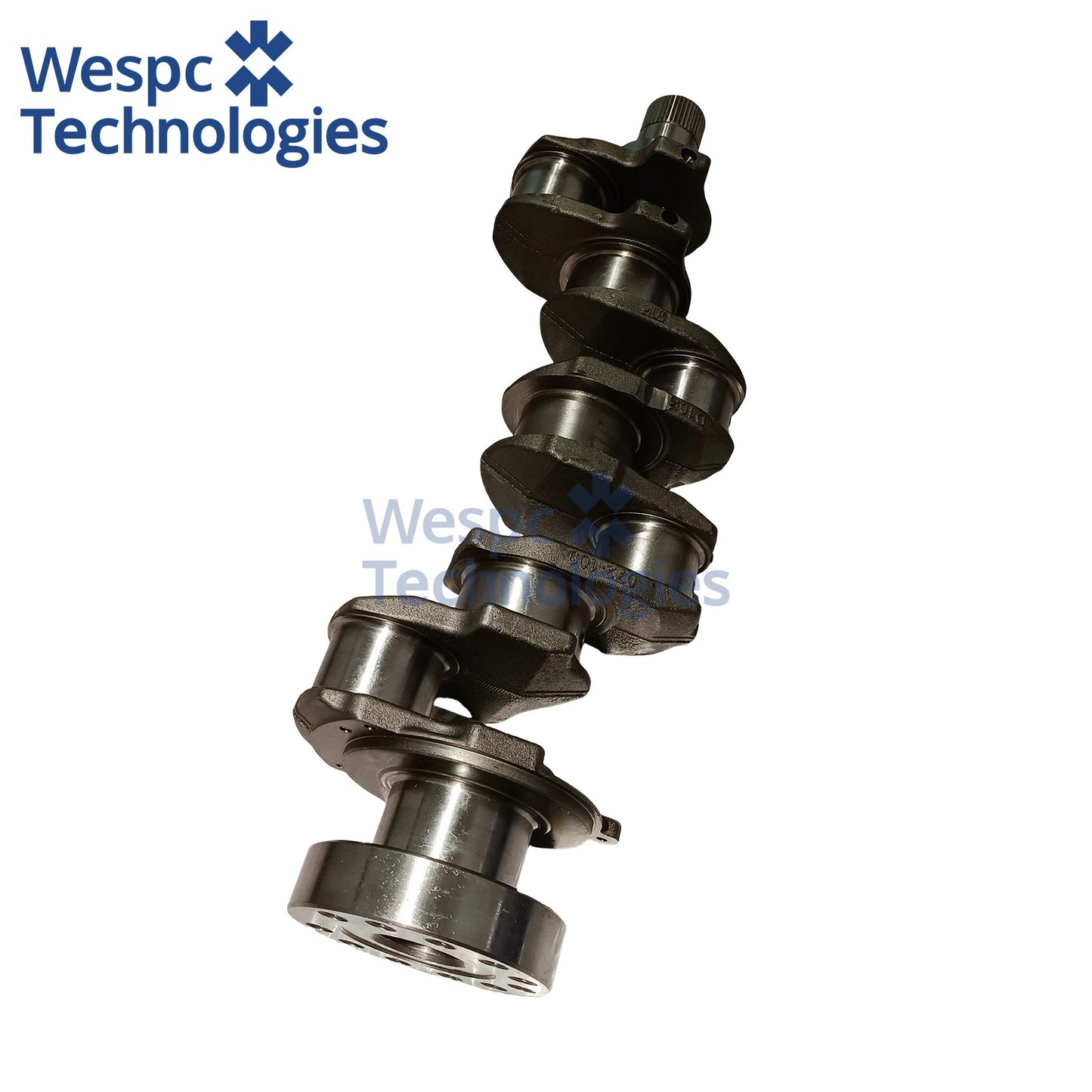 Crankshaft ZZ90239 Compatible with Perkins 1104A-4 1104C-44 Engines Replacement