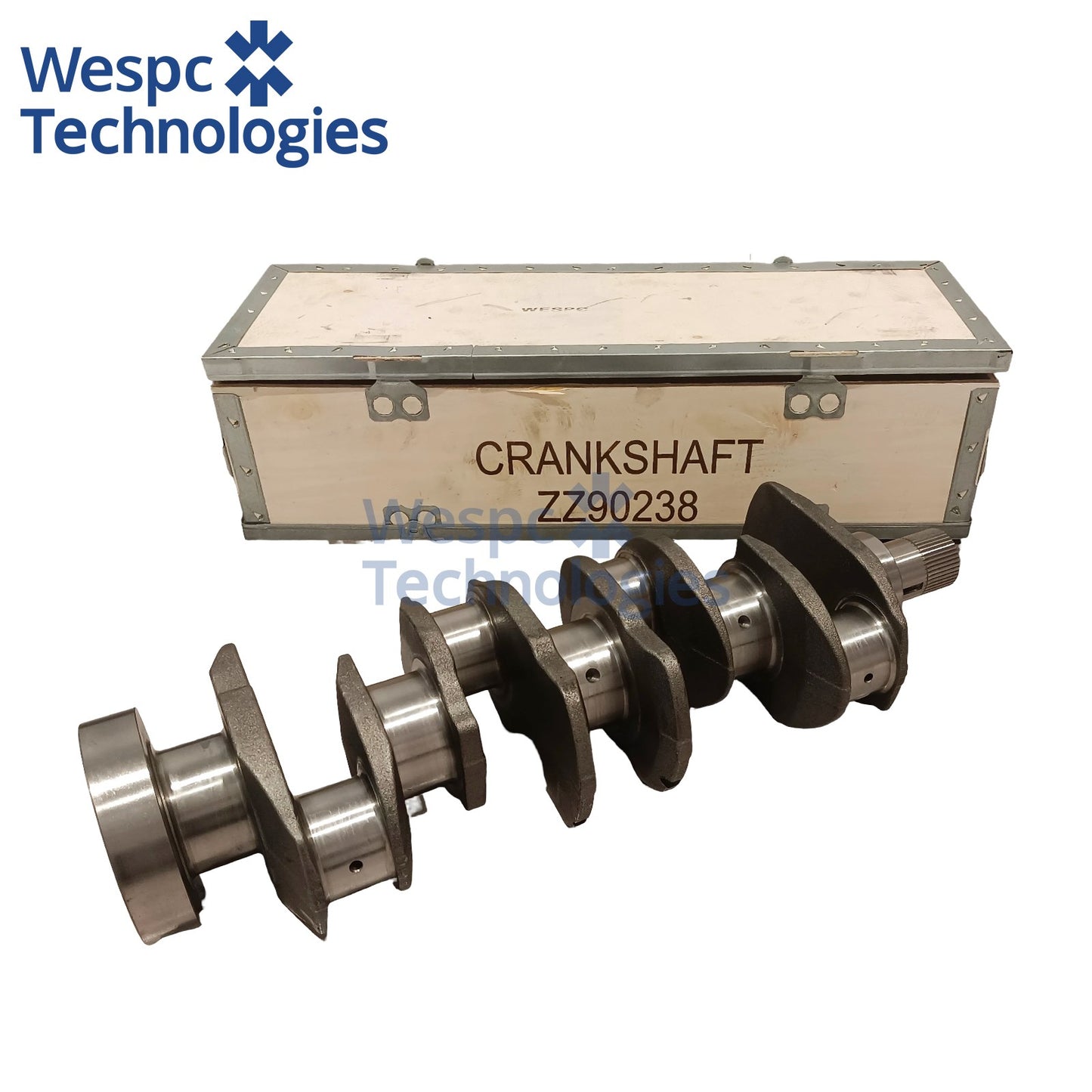 Crankshaft ZZ90238 FOR Perkins A4.236 A4.248 Engine Automotive Engine Parts
