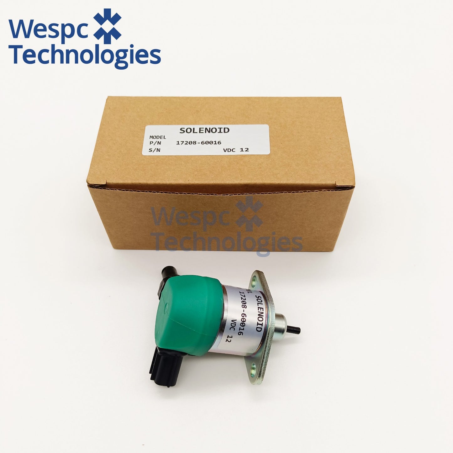 17208-60016 12V Fuel Stop Solenoid Replacement for Kubota D905 Diesel Engine