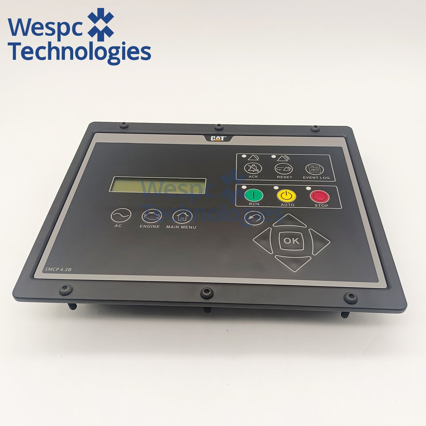 Original CAT EMCP 4.2 Generator Set Controller EMCP4.2B Control Panel For Perkins CAT Diesel Genset Remote Monitoring Modbus RTU