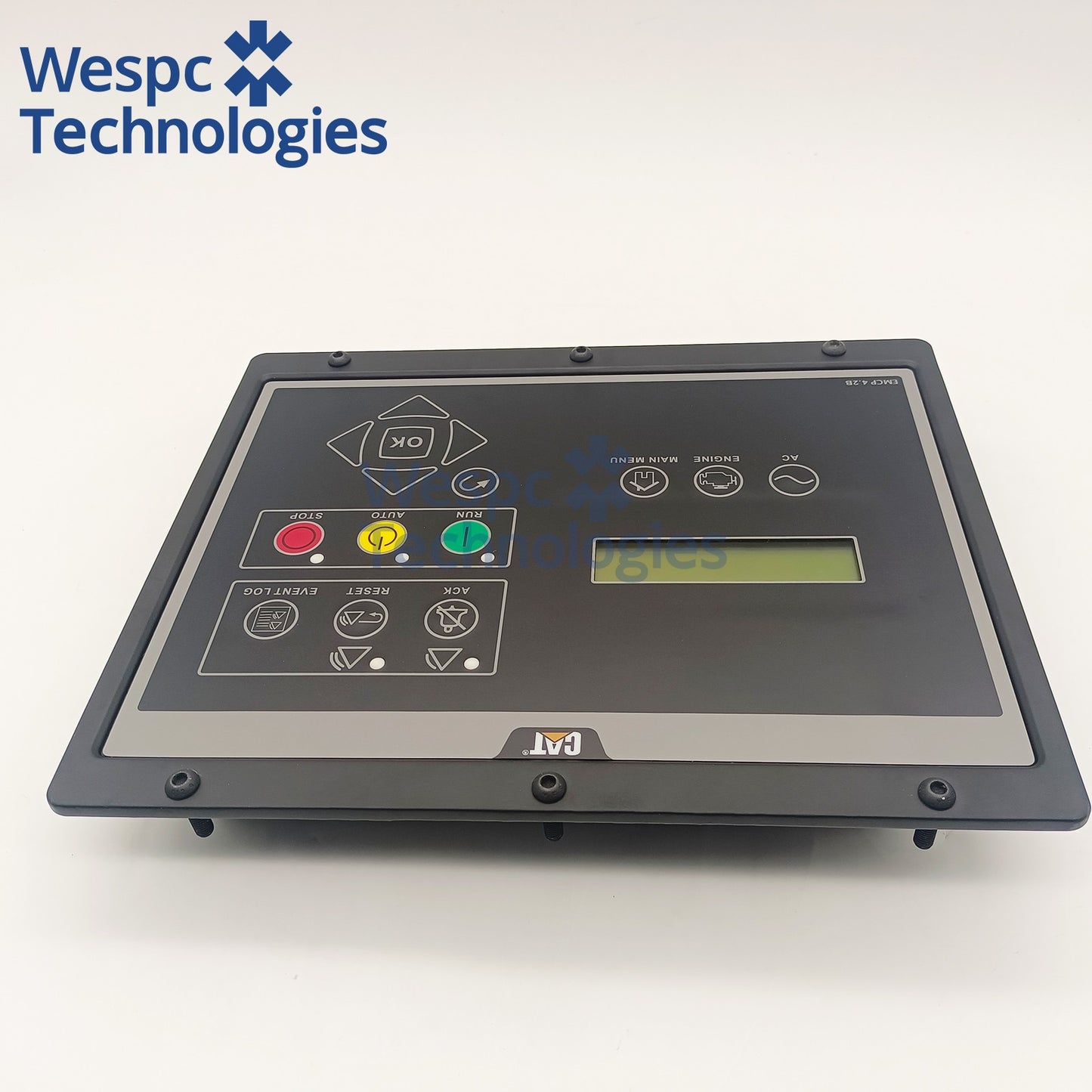 Original CAT EMCP 4.2 Generator Set Controller EMCP4.2B Control Panel For Perkins CAT Diesel Genset Remote Monitoring Modbus RTU