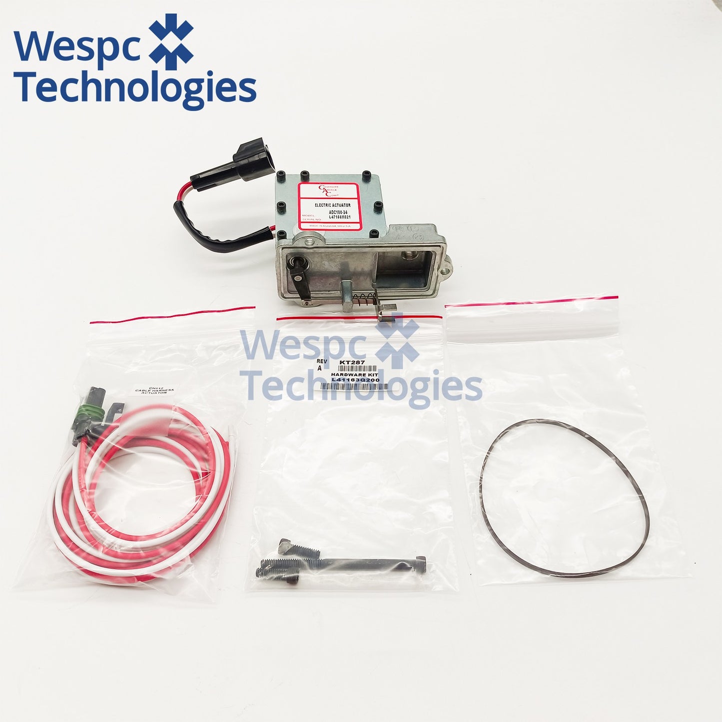 ADC100-24 Electric Actuator 24V DC High Performance Integrated Fuel Control