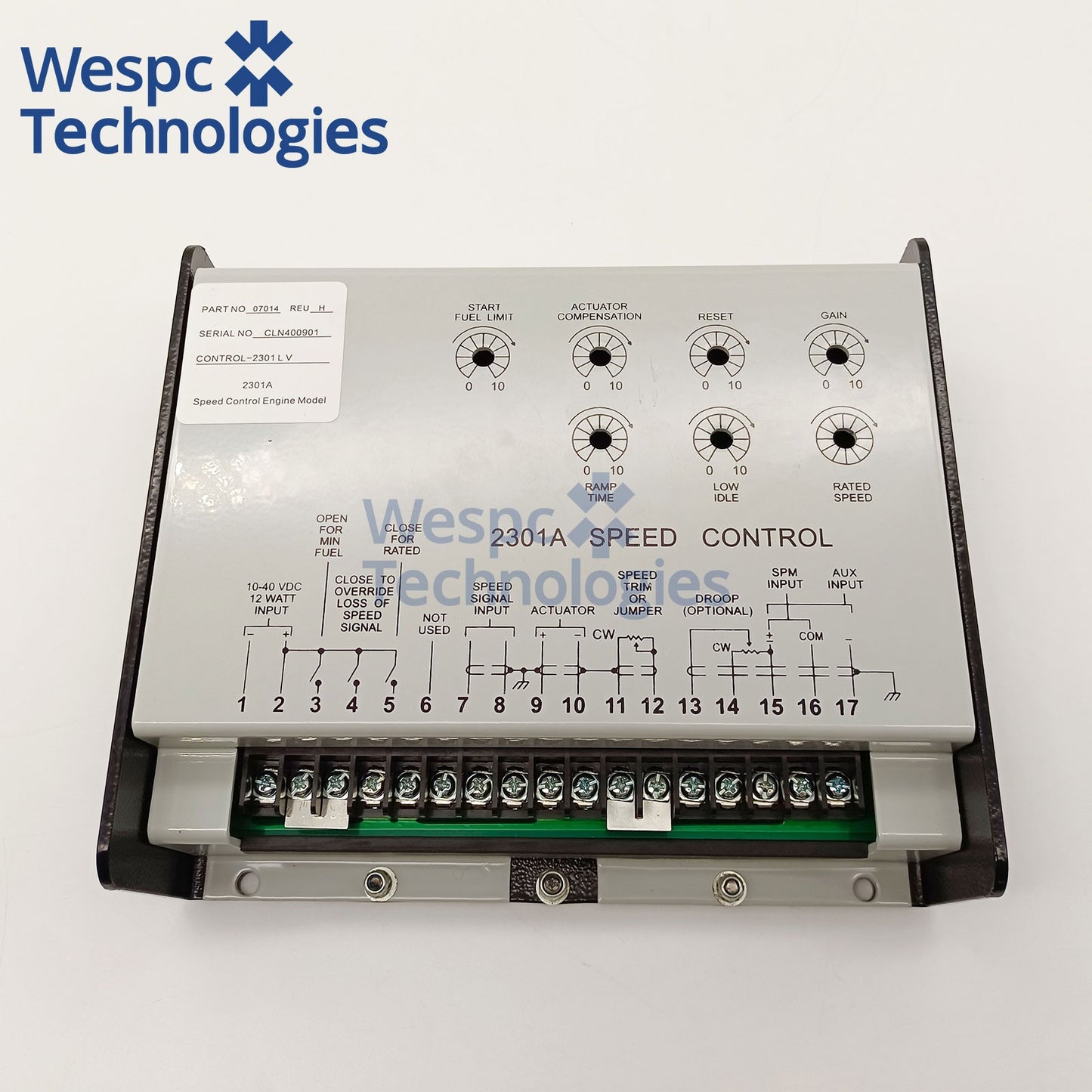 9907-014/2301A Replace for Speed Control Module Diesel Generator Spare Part