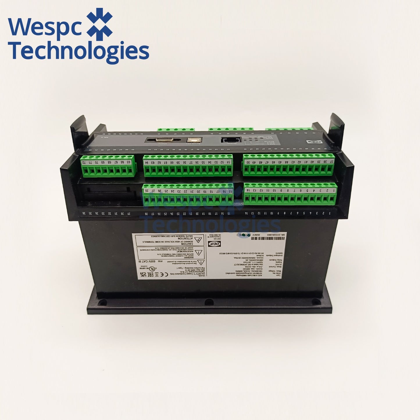 Original DEIF AGC-4 MKII Automatic Genset Controller Generator Set Controller