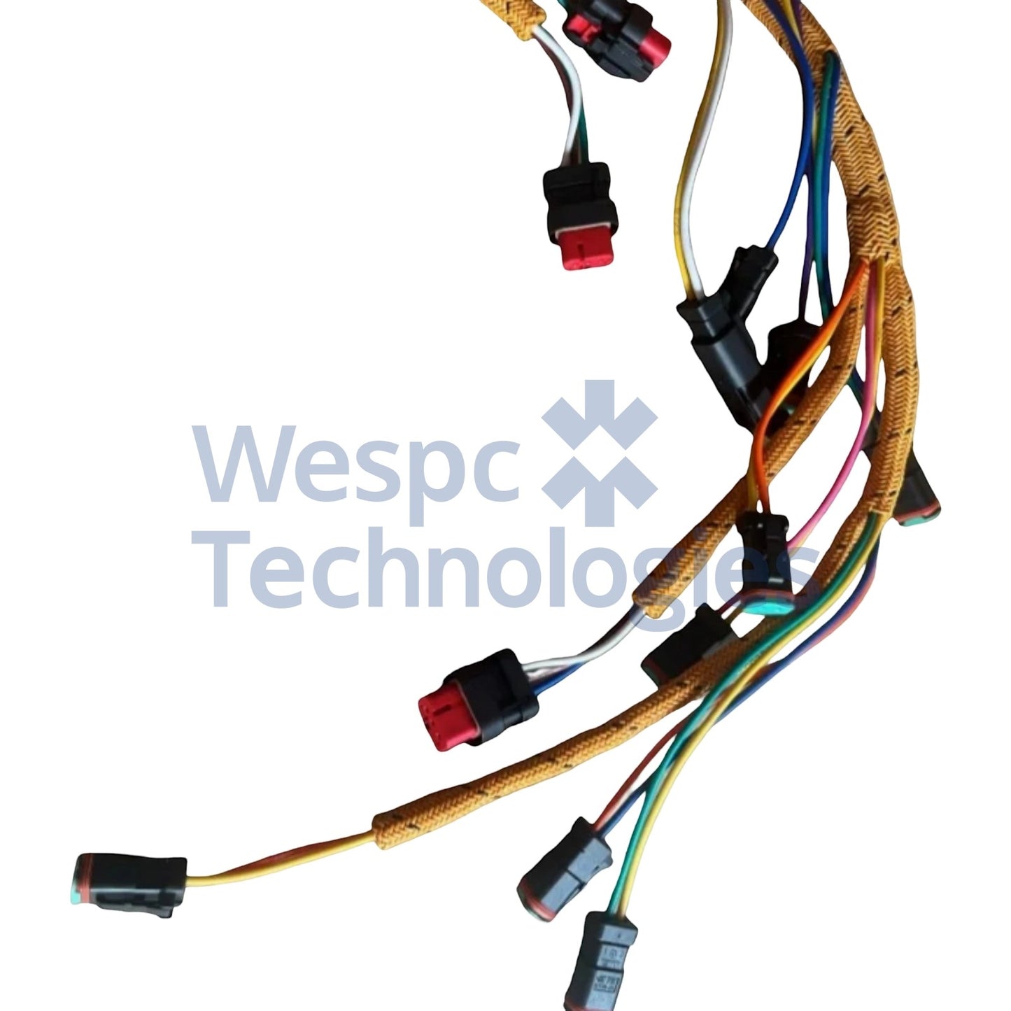 WESPC 549-9283 5499283 Main Control Solenoid Valve Wiring Harness for Caterpillar 320 323 330GC MH3040 Excavator