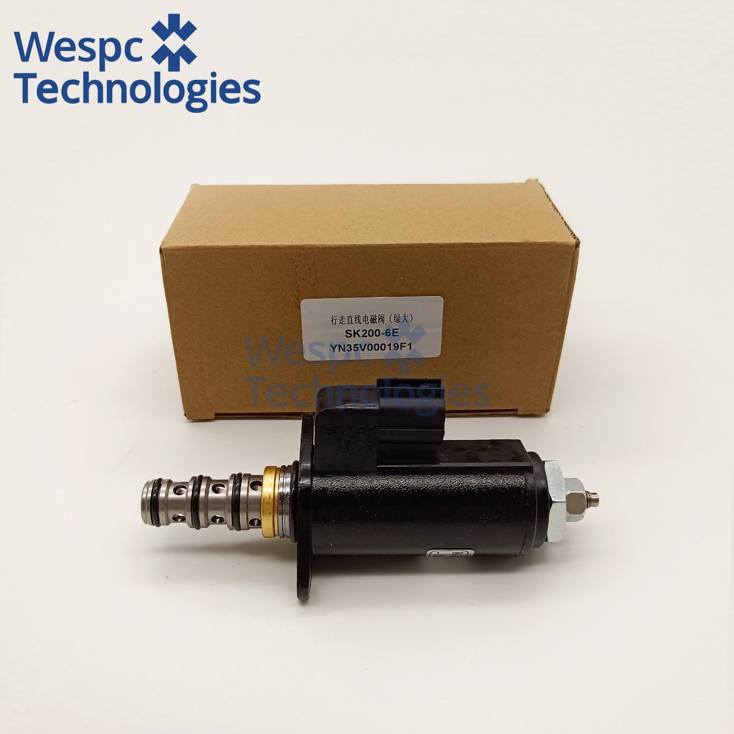YN35V00019F1 Excavator Hydraulic Proportional Solenoid Valve for Hydraulic Pump Parts