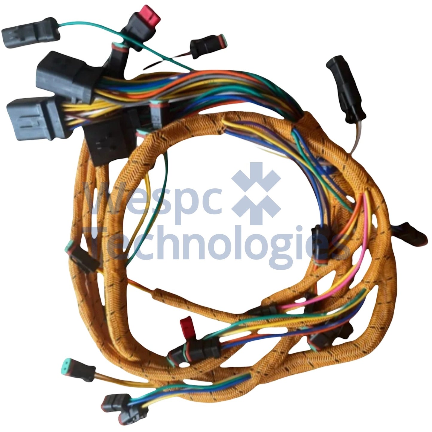 WESPC 549-9283 5499283 Main Control Solenoid Valve Wiring Harness for Caterpillar 320 323 330GC MH3040 Excavator