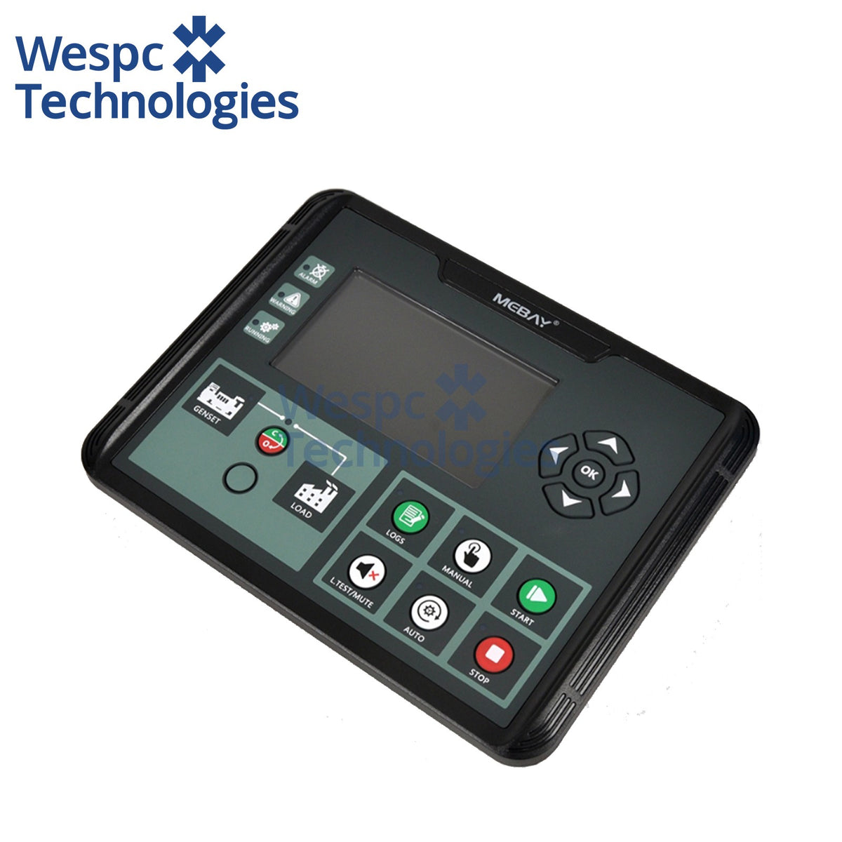Original Mebay DC70MR MK3 Low Temperature Diesel Genset Controller Auto Start Control Panel