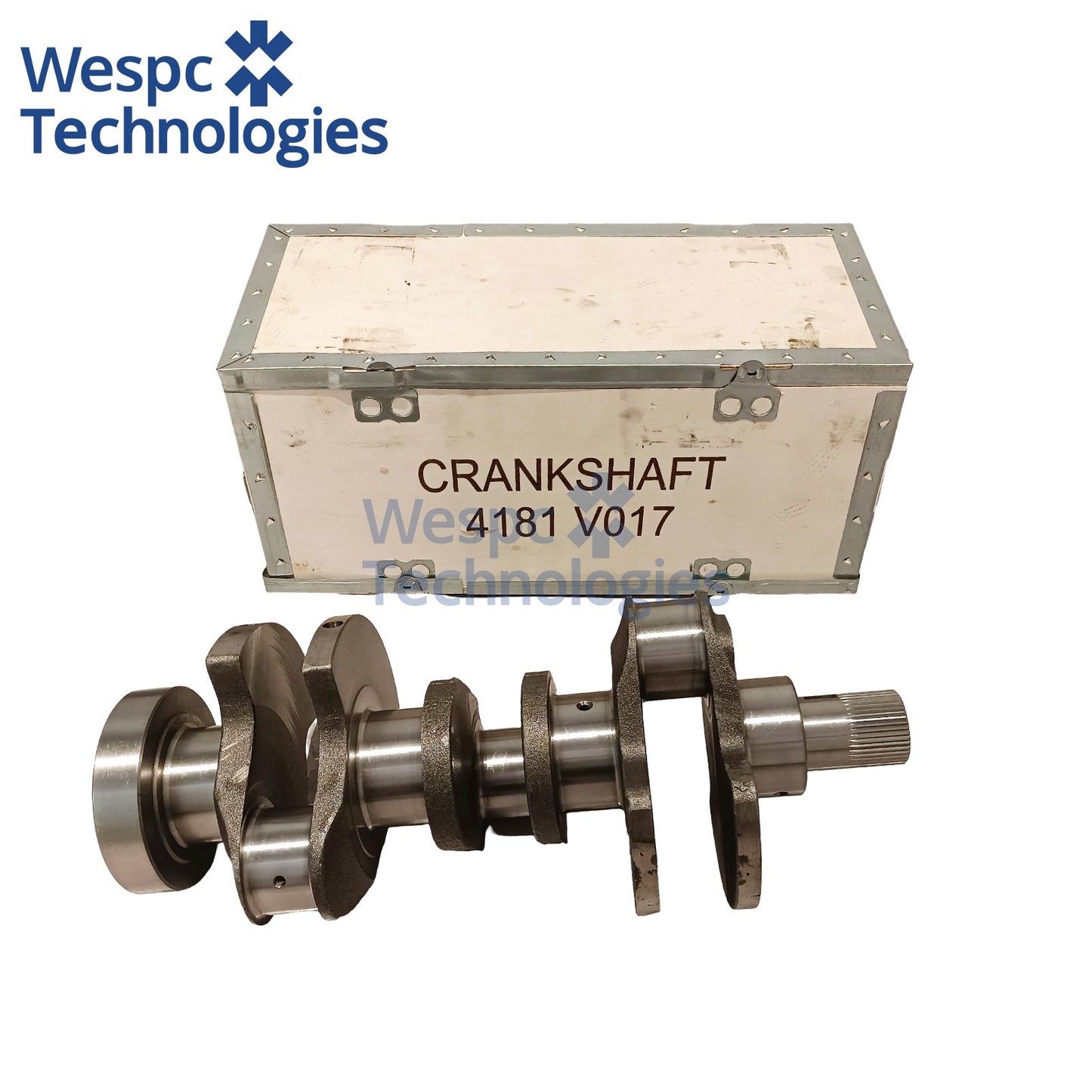 WESPC CRANKSHAFT KIT 4181V017 New for PERKINS 1103C-33T DD, 1103A-33T DK