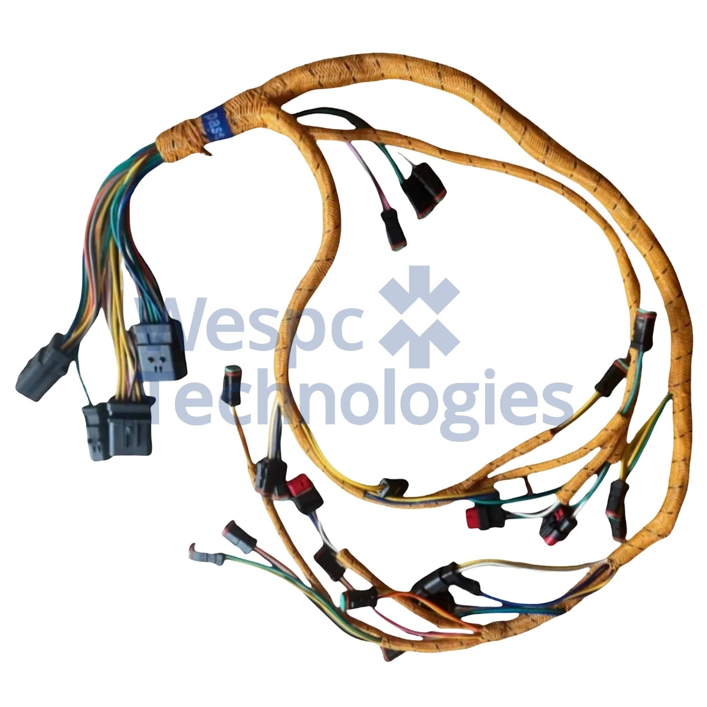 WESPC 549-9283 5499283 Main Control Solenoid Valve Wiring Harness for Caterpillar 320 323 330GC MH3040 Excavator