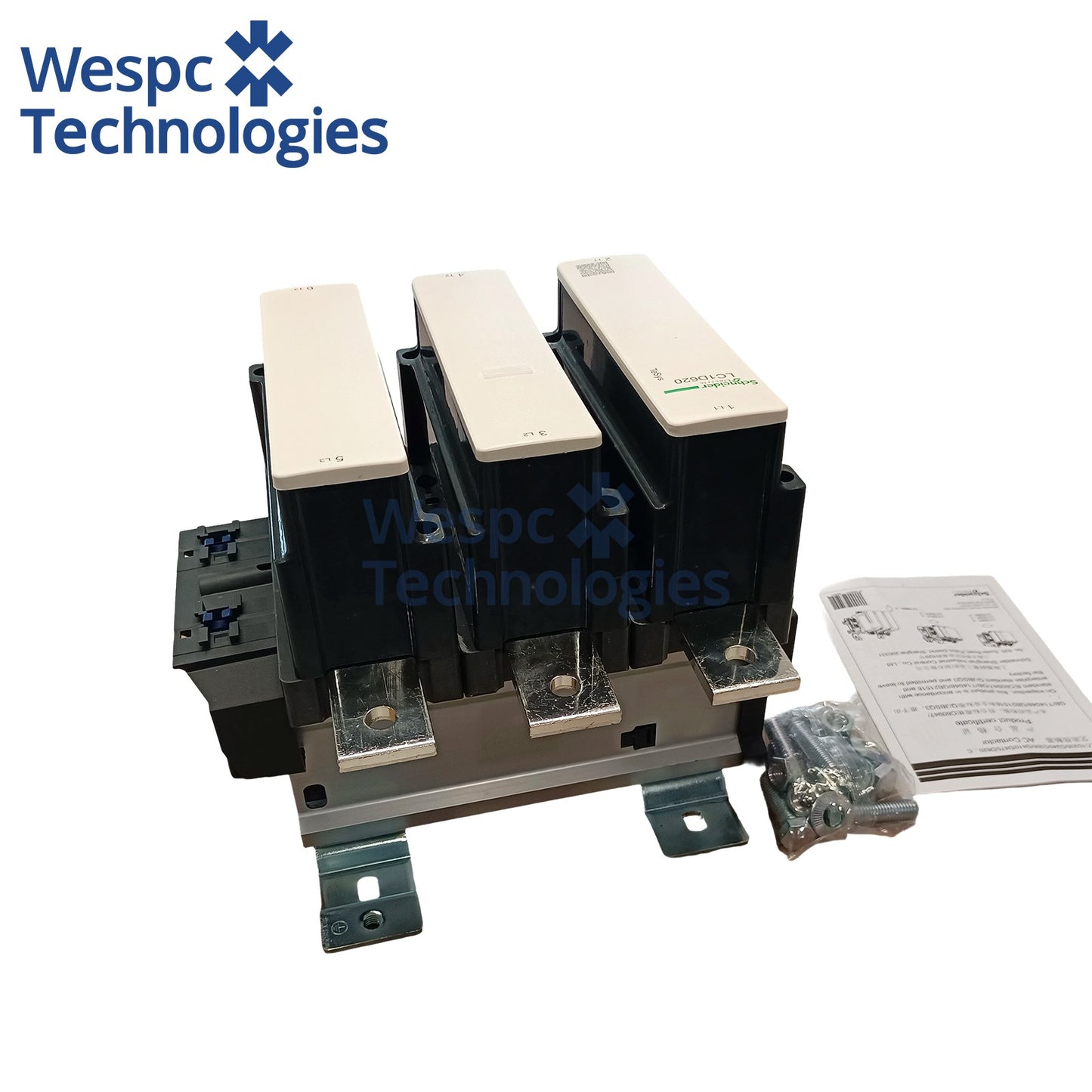 Genuine AC contactor 3P 620A 220V 50 / 60Hz LC1D620M7C Used in AC Load