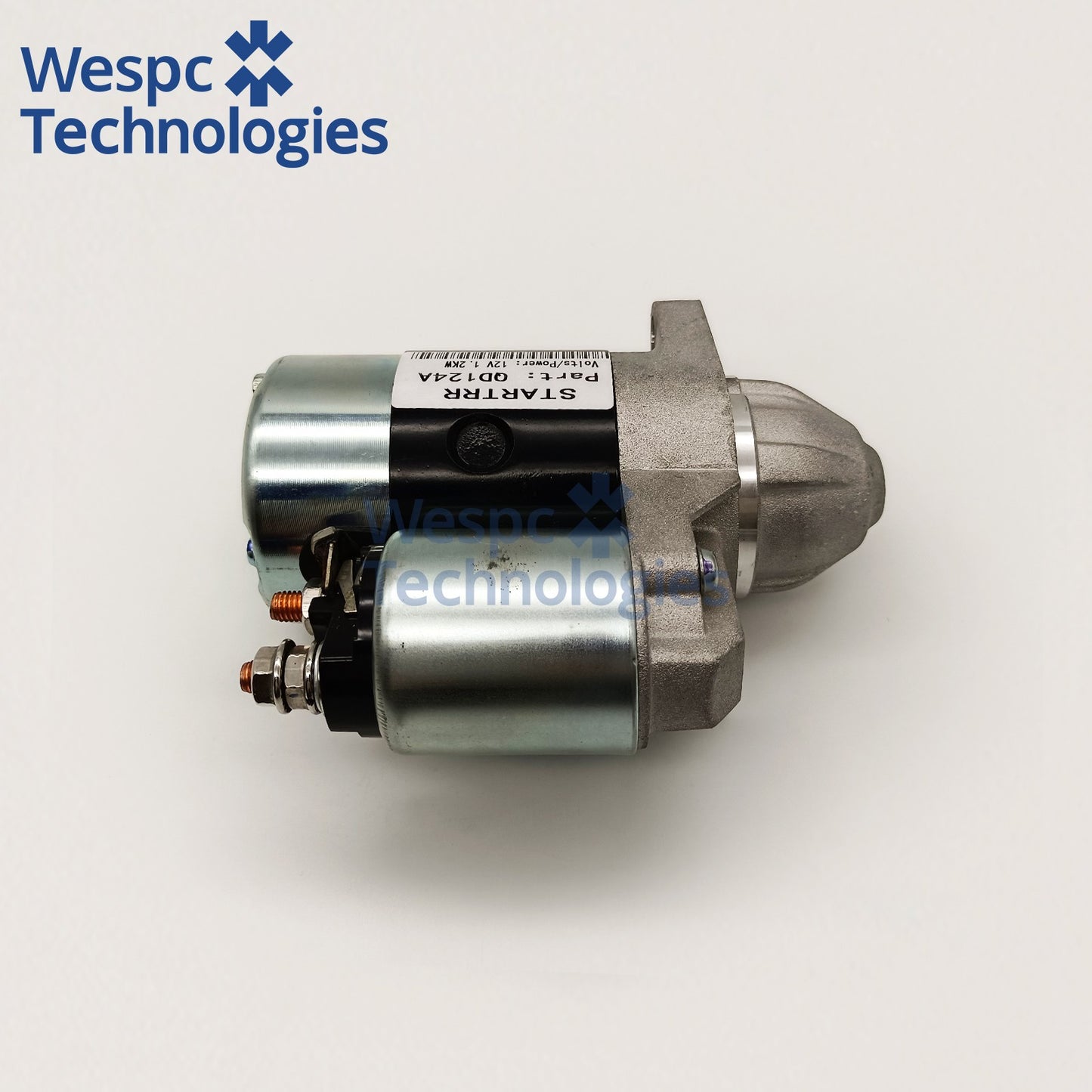 QD124A 12V 1.2KW Engine Starter Motor Copper Made for Generator Accessories
