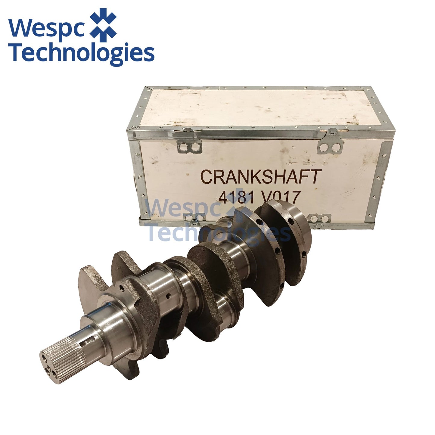 WESPC CRANKSHAFT KIT 4181V017 New for PERKINS 1103C-33T DD, 1103A-33T DK