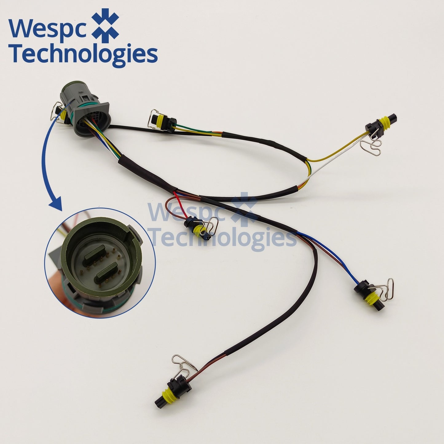 1807455C92 Fuel Injector Wiring Harness Replacement Spare Part Fits Navistar International DT466 DT466E DT530 HT530 Diesel Engine