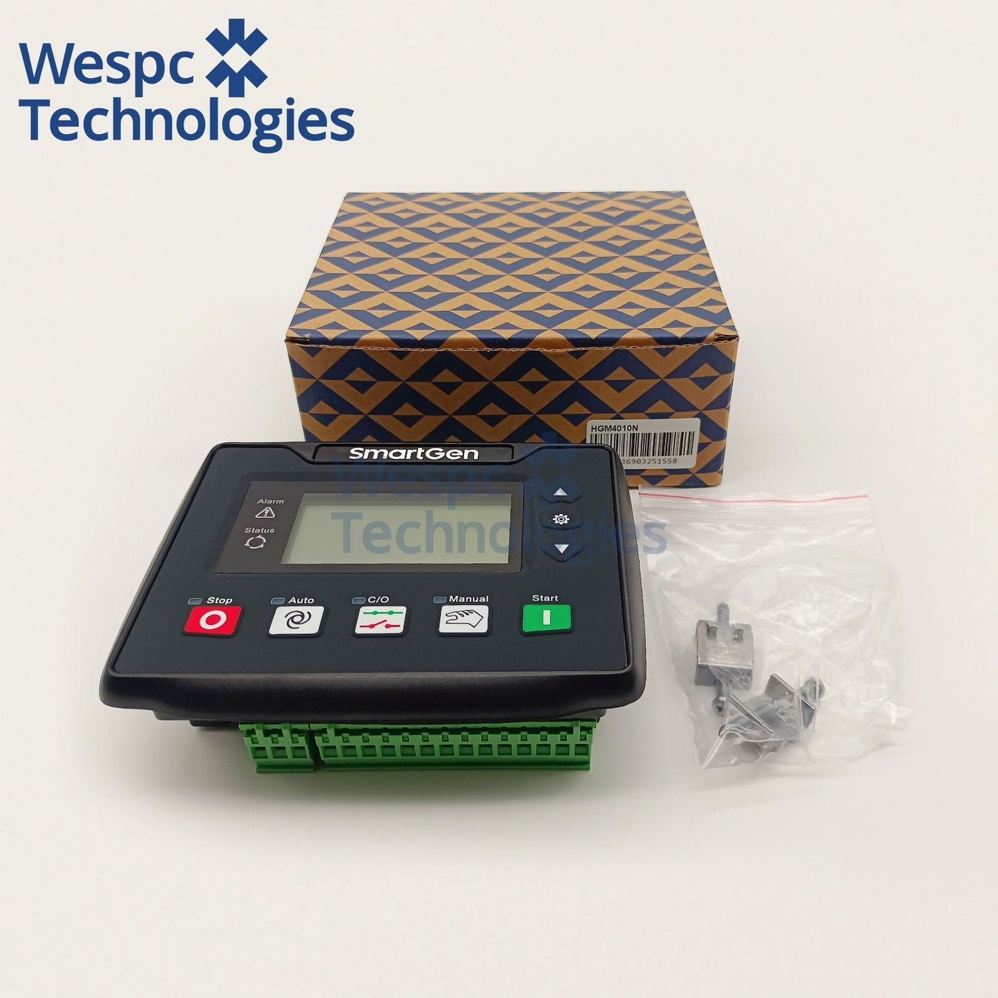 Original SmartGen HGM4010N Controller Genset Generator Controller Automatic Start Module ASM Panel