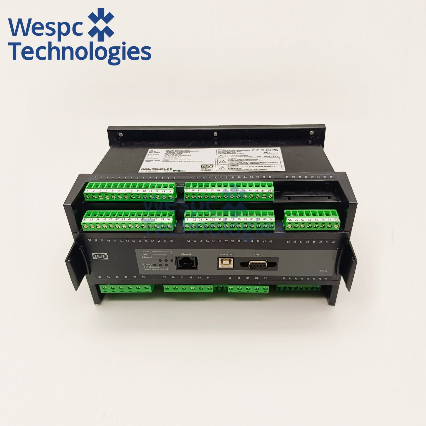 Original DEIF AGC-4 MKII Automatic Genset Controller Generator Set Controller