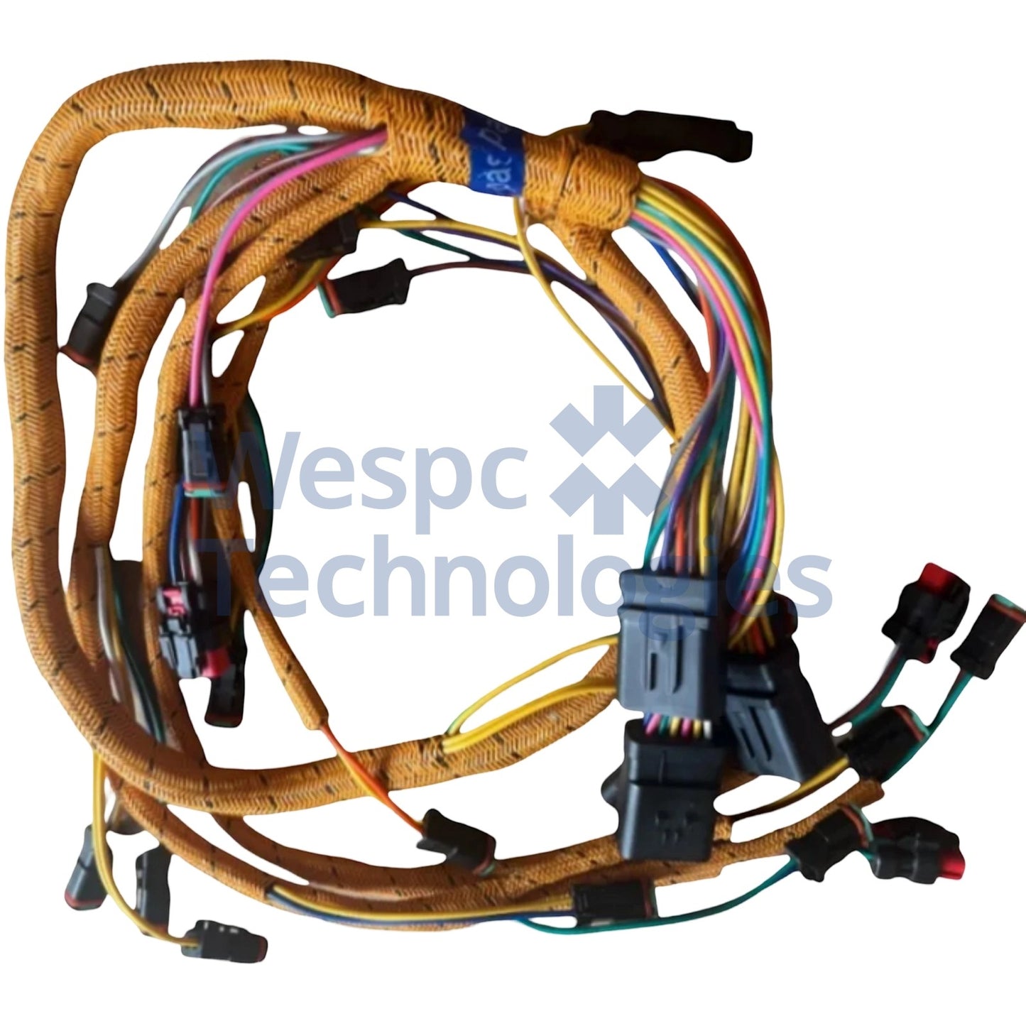 WESPC 549-9283 5499283 Main Control Solenoid Valve Wiring Harness for Caterpillar 320 323 330GC MH3040 Excavator