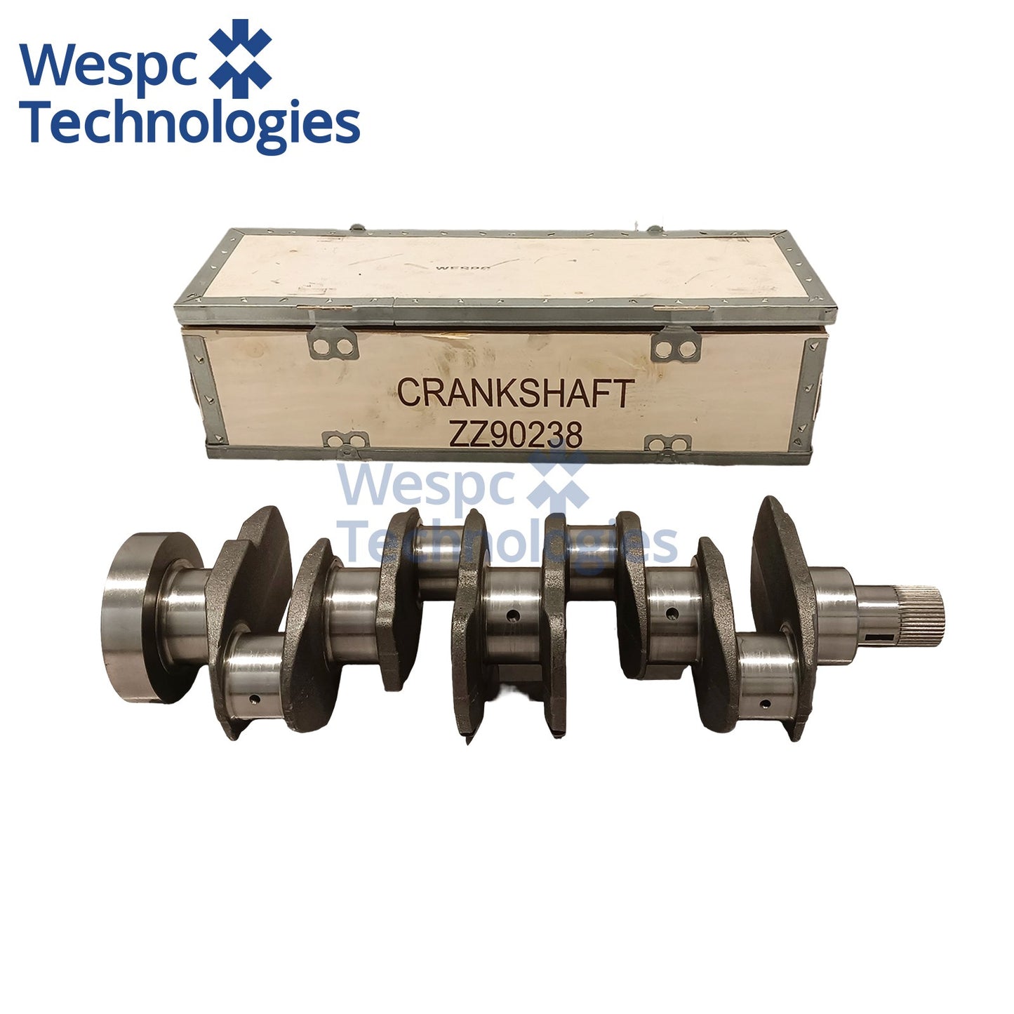 Crankshaft ZZ90238 FOR Perkins A4.236 A4.248 Engine Automotive Engine Parts